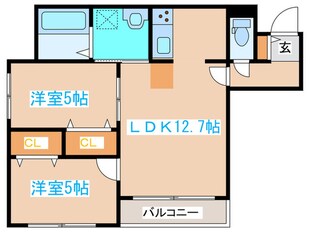 グラン・ハールの物件間取画像